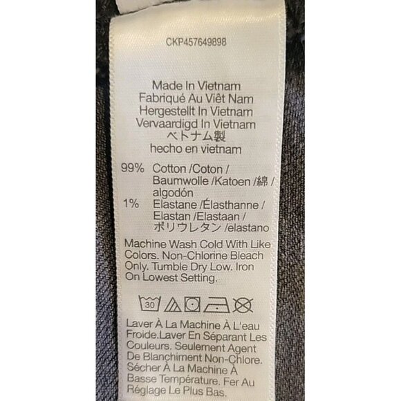 Madewell Jeans Men The Perfect Vintage Jean 32 Grey Gray Mens Distressed Fair Tr - Picture 7 of 12